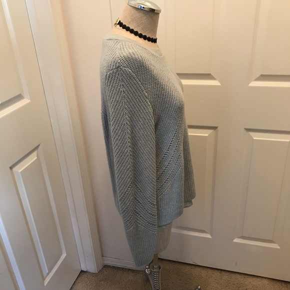 Lucky Brand light blue sweater with sparkle - Picture 4 of 12